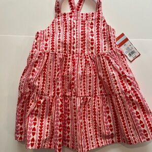 Charming Heart Print Sundress